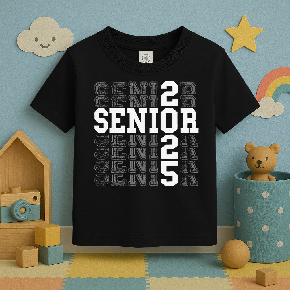 Class Of 2025 Senior 2025 Back To School 2025 Graduation 25 Toddler T-Shirt