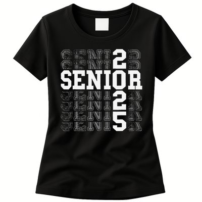 Class Of 2025 Senior 2025 Back To School 2025 Graduation 25 Womens T-Shirt