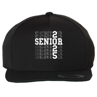 Class Of 2025 Senior 2025 Back To School 2025 Graduation 25 Wool Snapback Cap