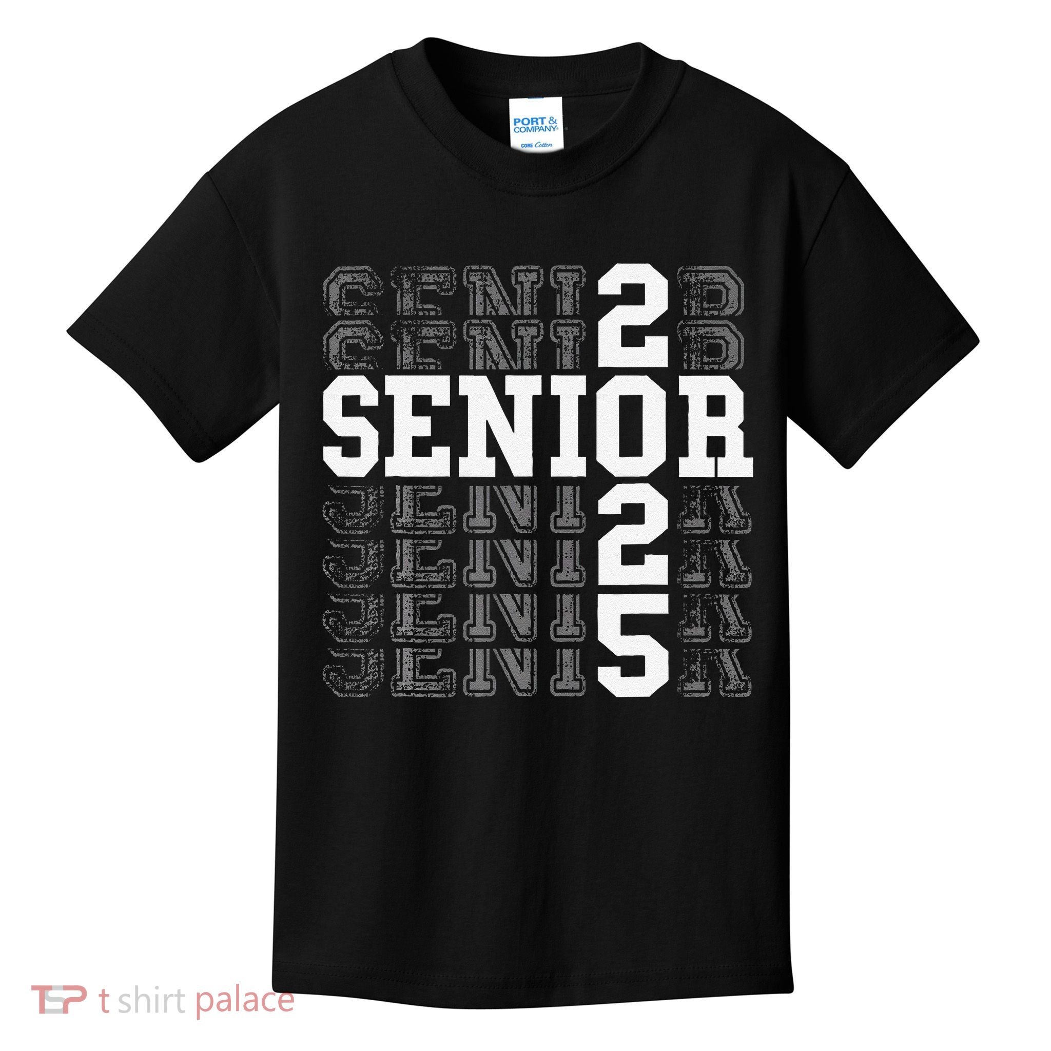 Class Of 2025 Senior 2025 Back To School 2025 Graduation 25 Kids T-Shirt