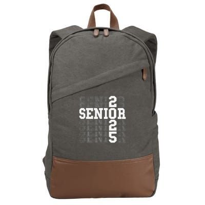 Class Of 2025 Senior 2025 Back To School 2025 Graduation 25 Cotton Canvas Backpack