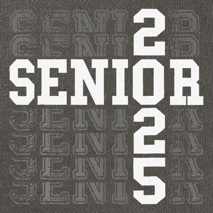 Class Of 2025 Senior 2025 Back To School 2025 Graduation 25 Cotton Canvas Backpack