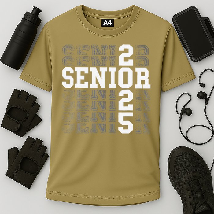 Class Of 2025 Senior 2025 Back To School 2025 Graduation 25 Cooling Performance Crew T-Shirt