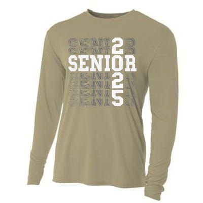 Class Of 2025 Senior 2025 Back To School 2025 Graduation 25 Cooling Performance Long Sleeve Crew