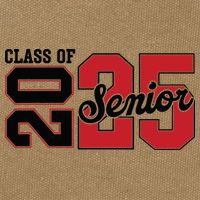 Class Of 2025 Senior 2025 Back To School 2025 Graduation Cotton Canvas Backpack