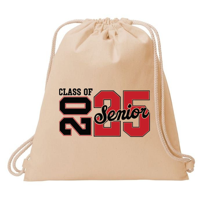 Class Of 2025 Senior 2025 Back To School 2025 Graduation Drawstring Bag