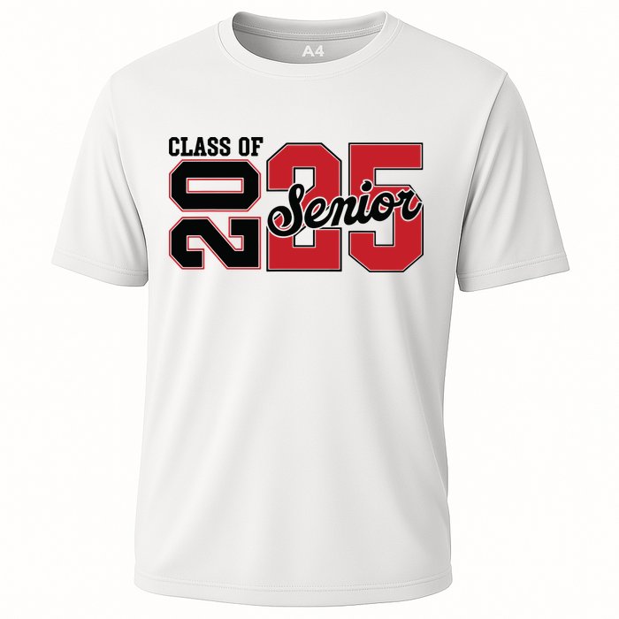 Class Of 2025 Senior 2025 Back To School 2025 Graduation Cooling Performance Crew T-Shirt