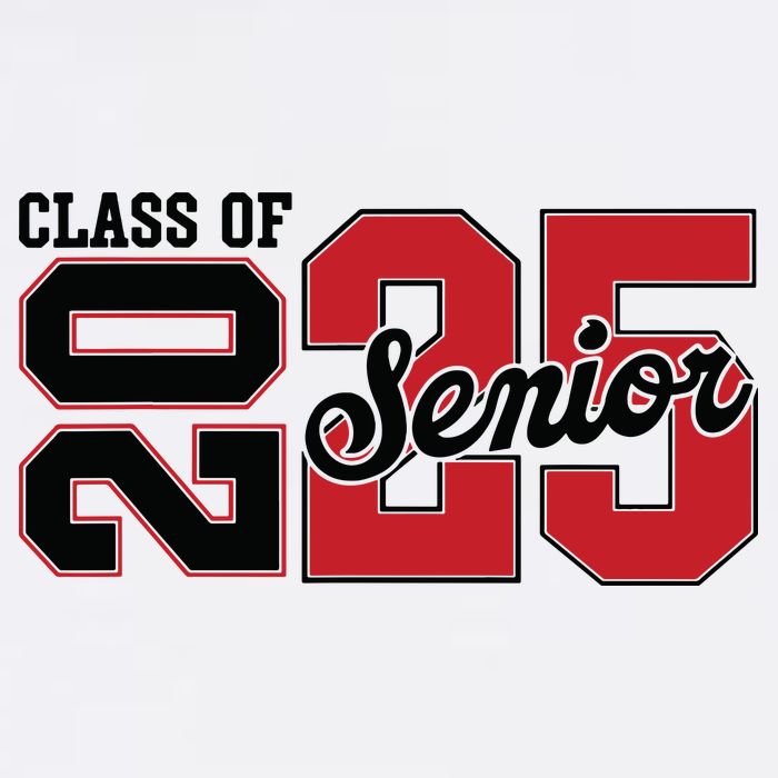 Class Of 2025 Senior 2025 Back To School 2025 Graduation Cooling Performance Crew T-Shirt