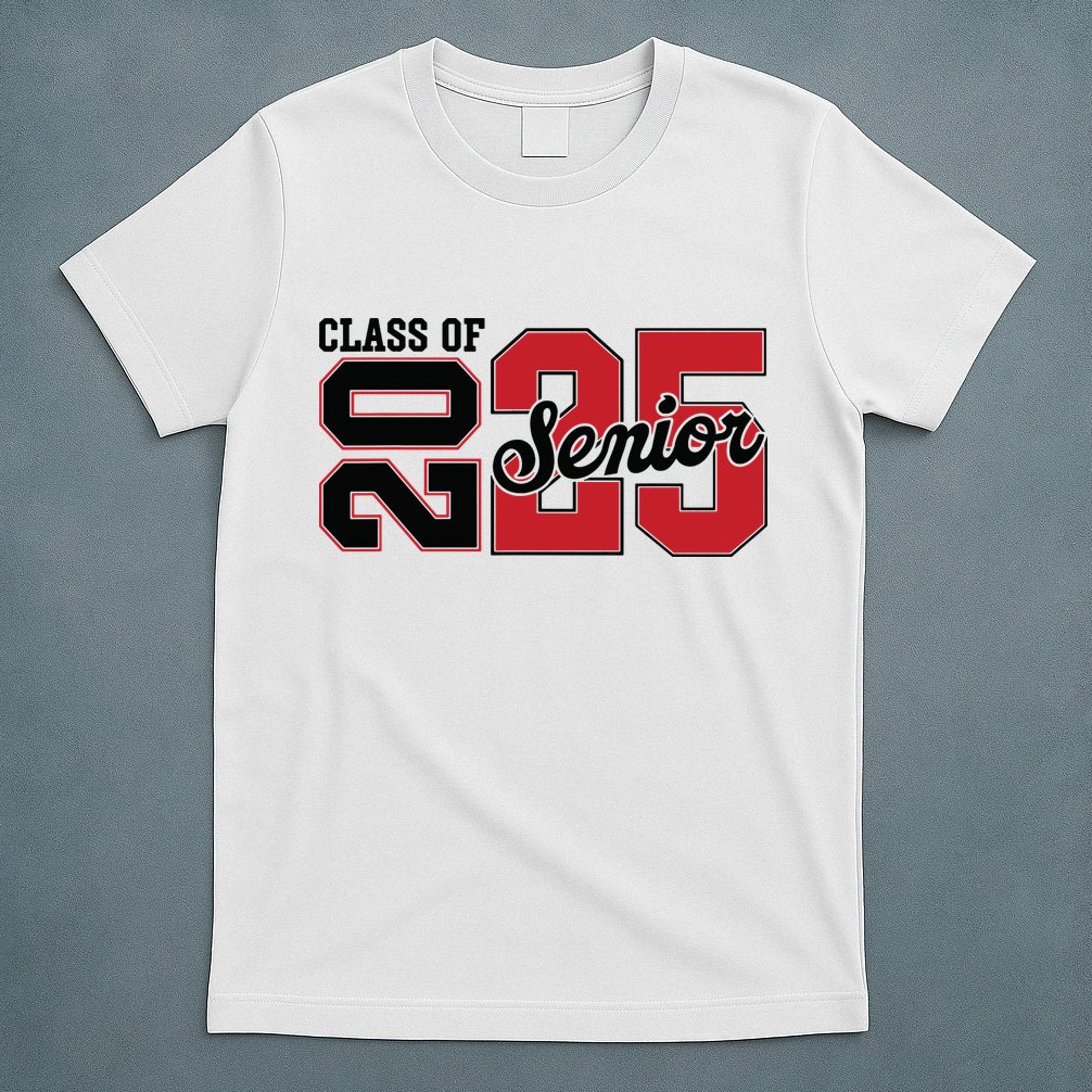 Class Of 2025 Senior 2025 Back To School 2025 Graduation T-Shirt