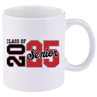 Class Of 2025 Senior 2025 Back To School 2025 Graduation 11oz C Handle Ceramic Mug
