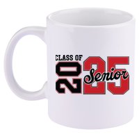 Class Of 2025 Senior 2025 Back To School 2025 Graduation 11oz C Handle Ceramic Mug