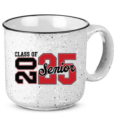 Class Of 2025 Senior 2025 Back To School 2025 Graduation 15oz Campfire Ceramic Mug