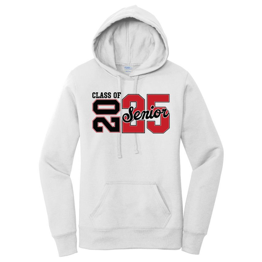 Class Of 2025 Senior 2025 Back To School 2025 Graduation Women's Pullover Hoodie