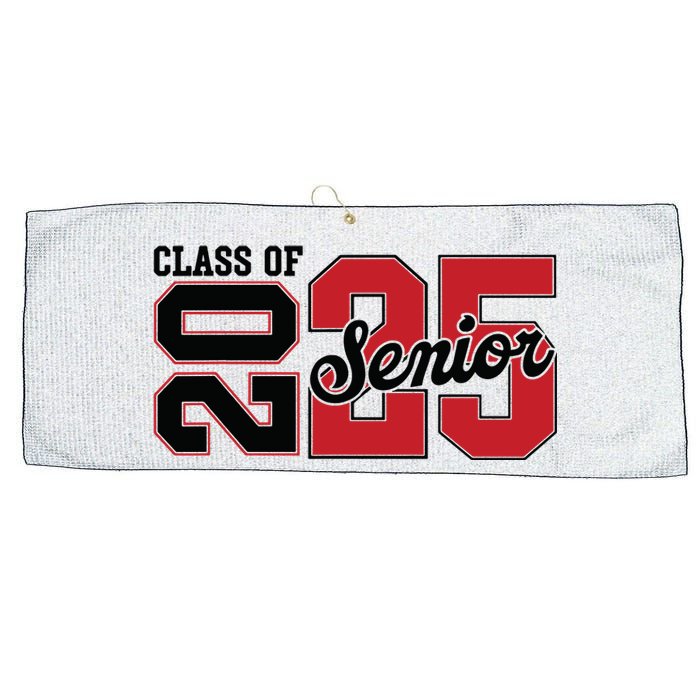 Class Of 2025 Senior 2025 Back To School 2025 Graduation Large Microfiber Waffle Golf Towel