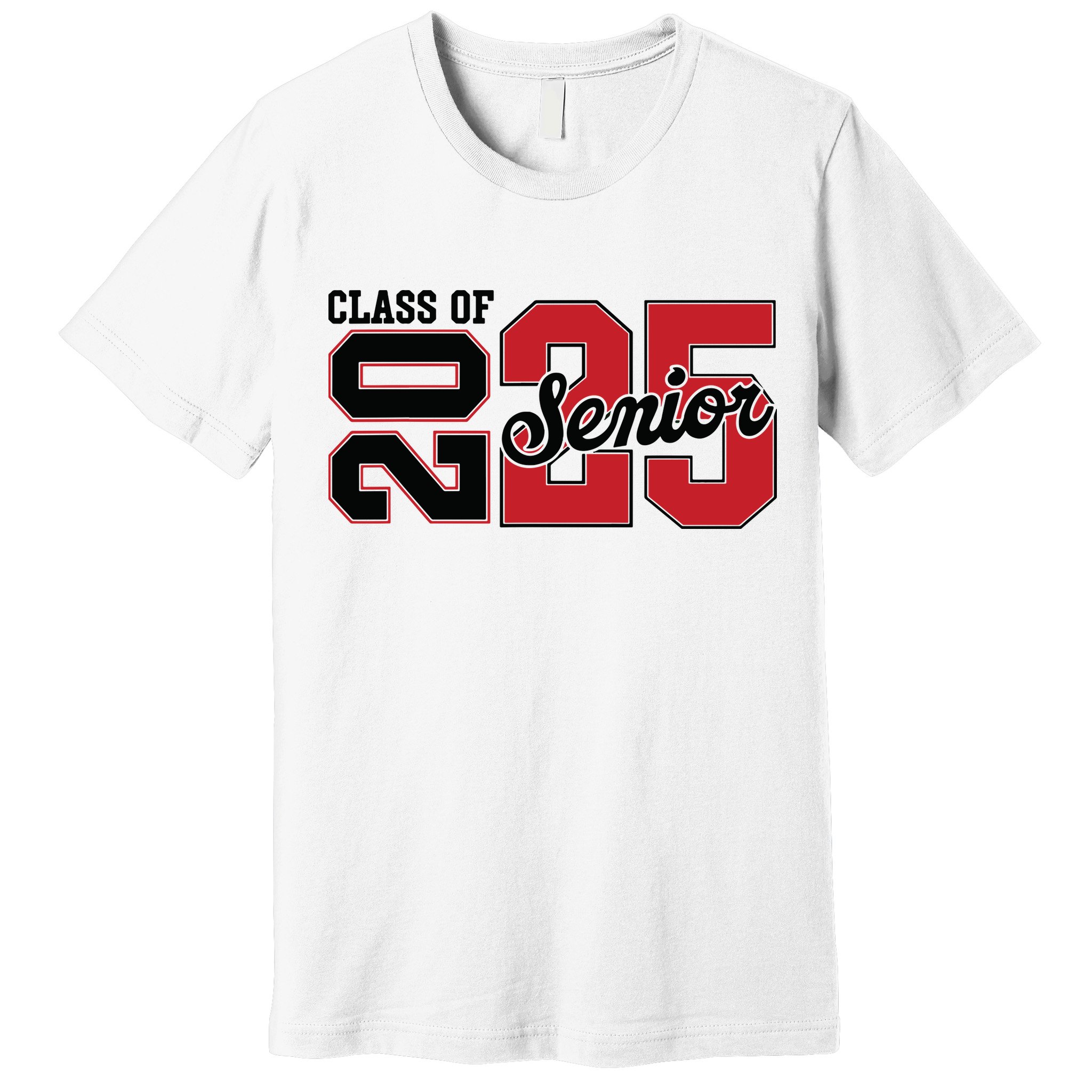 Class Of 2025 Senior 2025 Back To School 2025 Graduation Premium T-Shirt