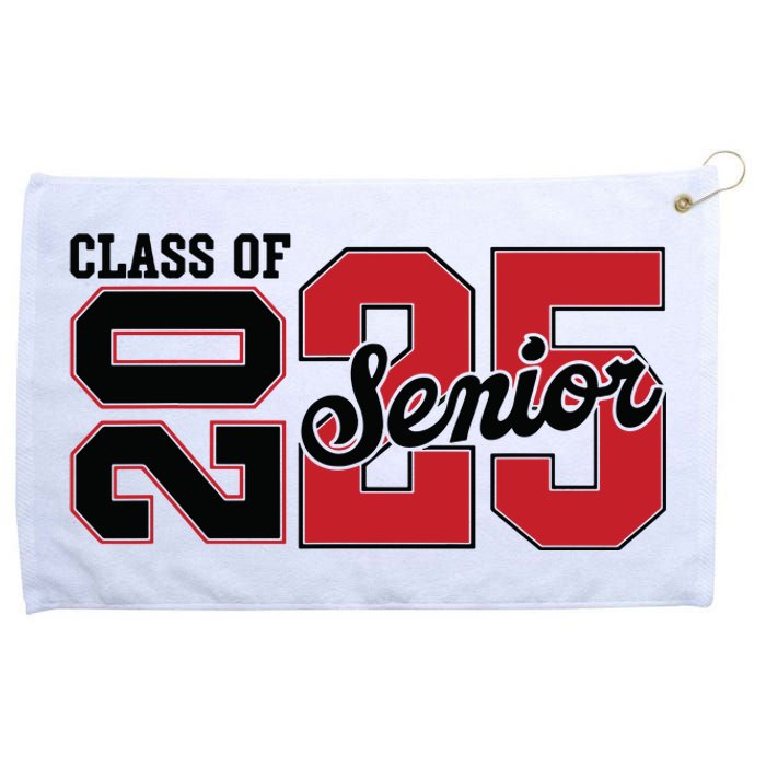 Class Of 2025 Senior 2025 Back To School 2025 Graduation Grommeted Golf Towel