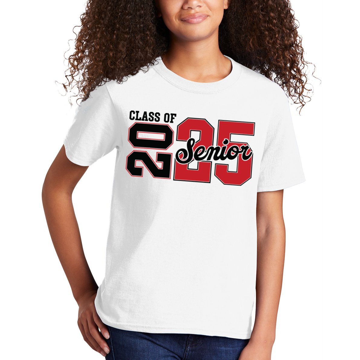 Class Of 2025 Senior 2025 Back To School 2025 Graduation Kids T-Shirt