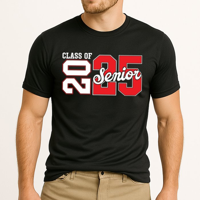 Class Of 2025 Senior 2025 Back To School 2025 Graduation Cooling Performance Crew T-Shirt