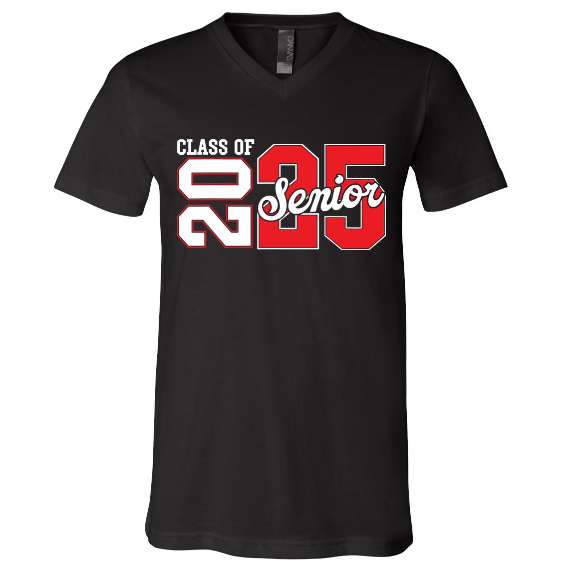 Class Of 2025 Senior 2025 Back To School 2025 Graduation V-Neck T-Shirt