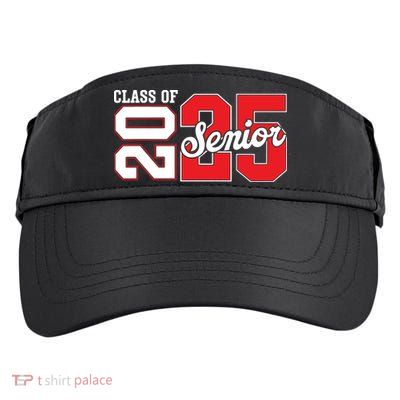 Class Of 2025 Senior 2025 Back To School 2025 Graduation Adult Drive Performance Visor