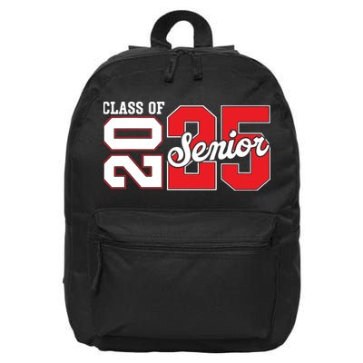 Class Of 2025 Senior 2025 Back To School 2025 Graduation 16 in Basic Backpack