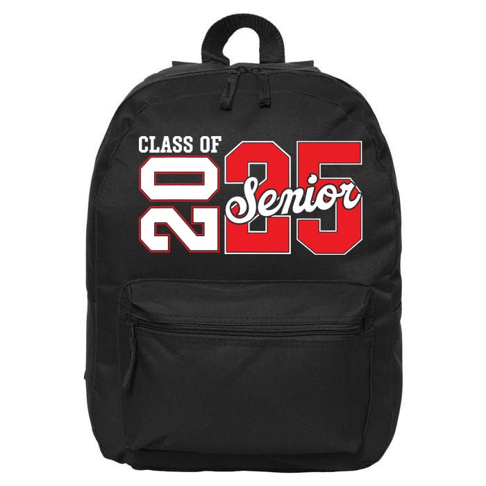 Class Of 2025 Senior 2025 Back To School 2025 Graduation 16 in Basic Backpack