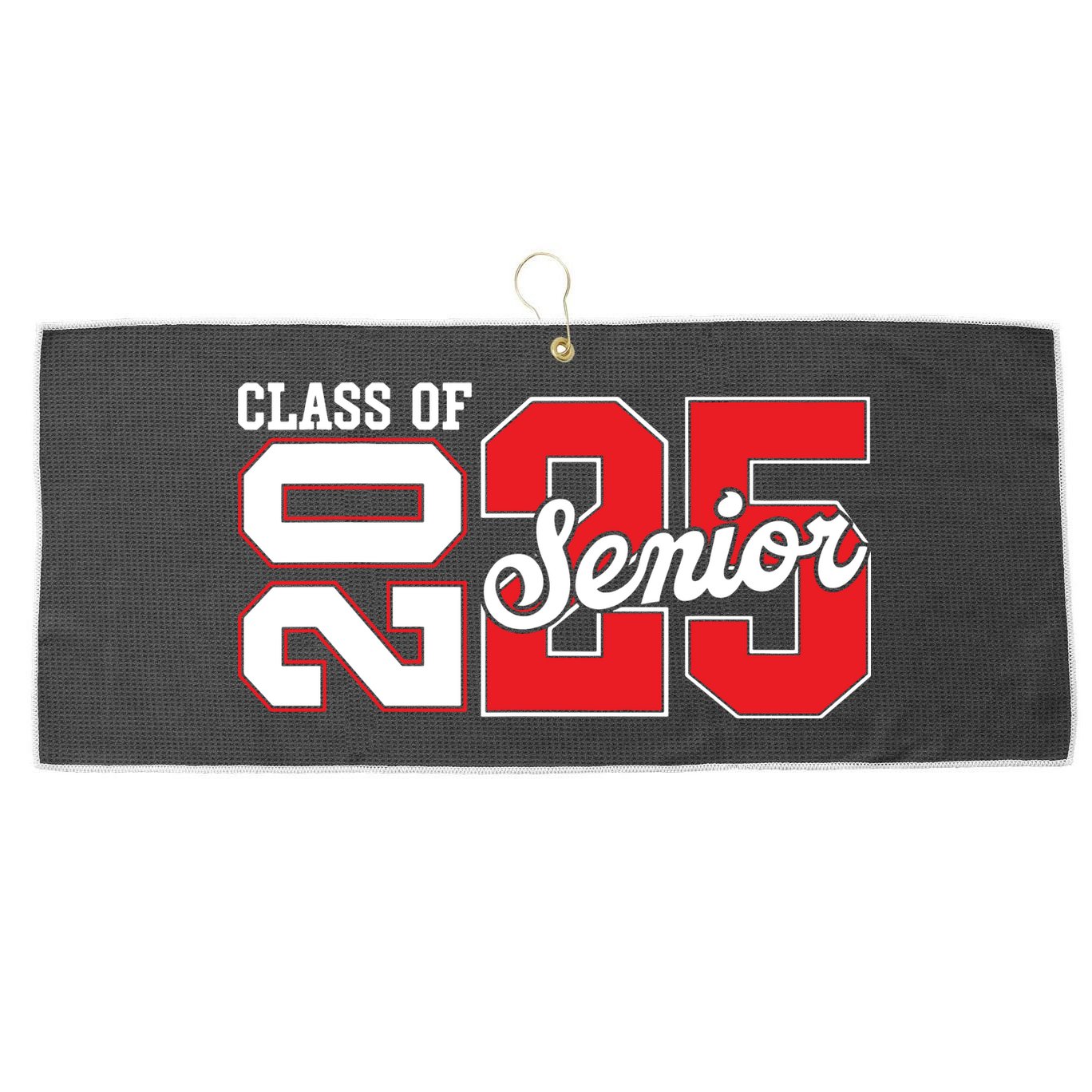 Class Of 2025 Senior 2025 Back To School 2025 Graduation Large Microfiber Waffle Golf Towel