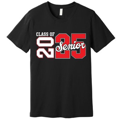 Class Of 2025 Senior 2025 Back To School 2025 Graduation Premium T-Shirt