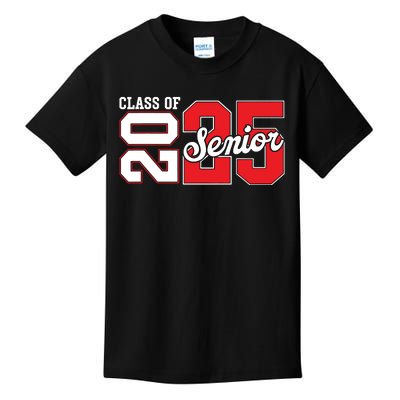 Class Of 2025 Senior 2025 Back To School 2025 Graduation Kids T-Shirt