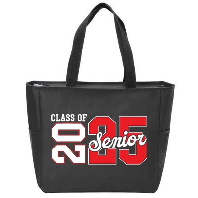 Class Of 2025 Senior 2025 Back To School 2025 Graduation Zip Tote Bag