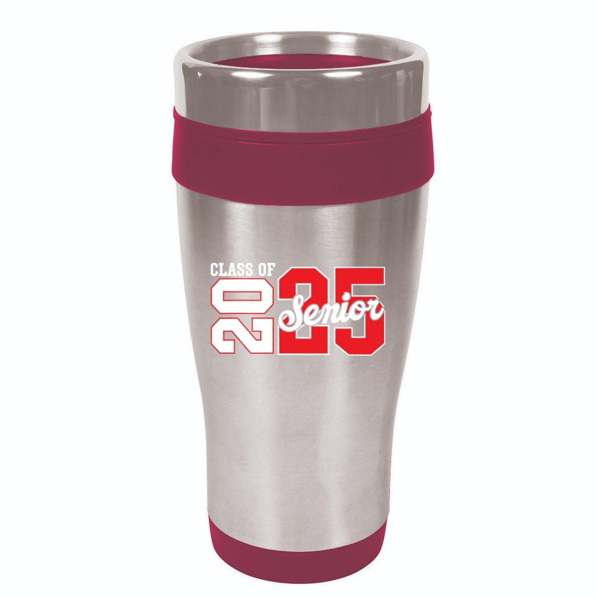 Class Of 2025 Senior 2025 Back To School 2025 Graduation 16oz Travel Tumbler