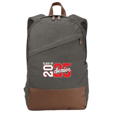 Class Of 2025 Senior 2025 Back To School 2025 Graduation Cotton Canvas Backpack