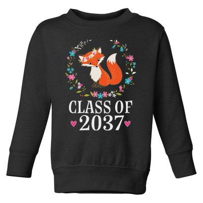 Class Of 2037 Kindergarten Graduation Quote Toddler Sweatshirt