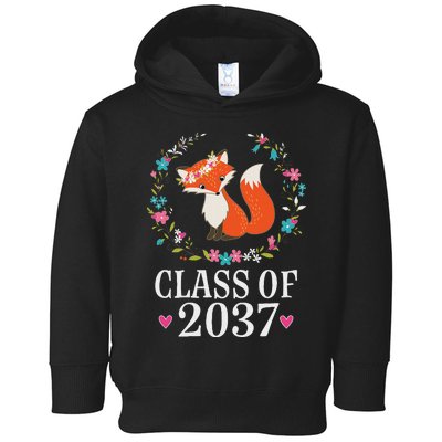 Class Of 2037 Kindergarten Graduation Quote Toddler Hoodie