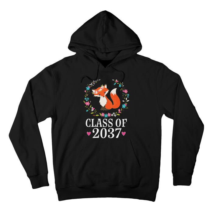 Class Of 2037 Kindergarten Graduation Quote Tall Hoodie