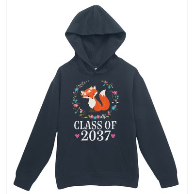 Class Of 2037 Kindergarten Graduation Quote Urban Pullover Hoodie