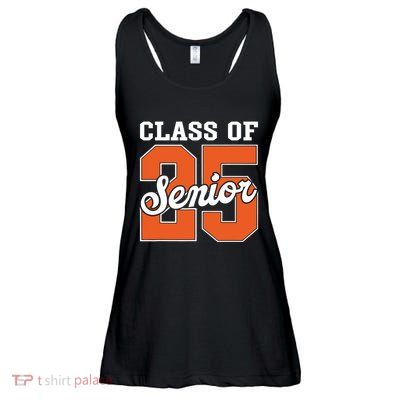 Class Of 2025 Senior 2025 Graduate Back To School 2025 Ladies Essential Flowy Tank