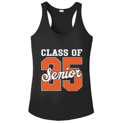 Class Of 2025 Senior 2025 Graduate Back To School 2025 Ladies PosiCharge Competitor Racerback Tank