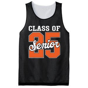 Class Of 2025 Senior 2025 Graduate Back To School 2025 Mesh Reversible Basketball Jersey Tank