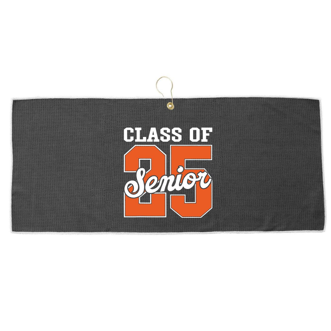 Class Of 2025 Senior 2025 Graduate Back To School 2025 Large Microfiber Waffle Golf Towel