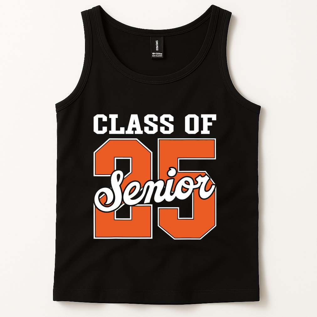 Class Of 2025 Senior 2025 Graduate Back To School 2025 Tank Top