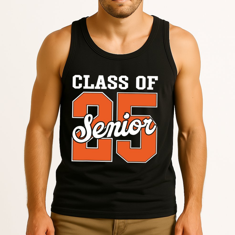Class Of 2025 Senior 2025 Graduate Back To School 2025 Tank Top
