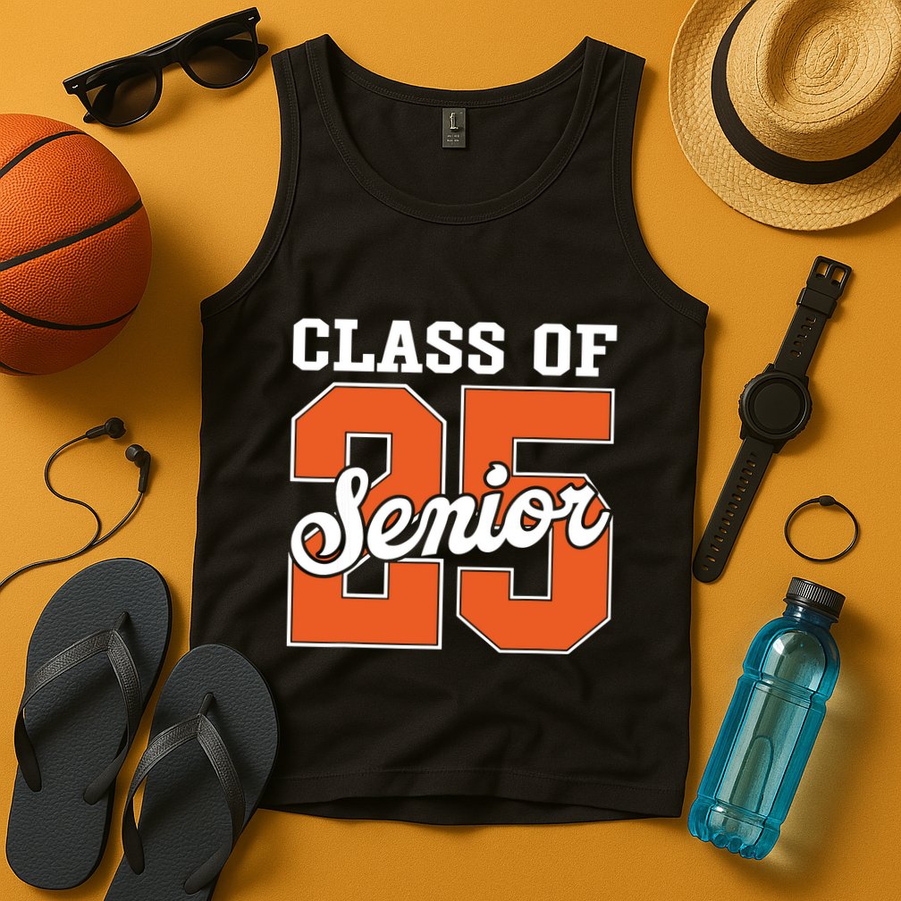 Class Of 2025 Senior 2025 Graduate Back To School 2025 Tank Top