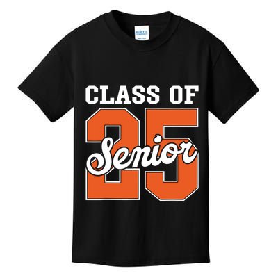 Class Of 2025 Senior 2025 Graduate Back To School 2025 Kids T-Shirt