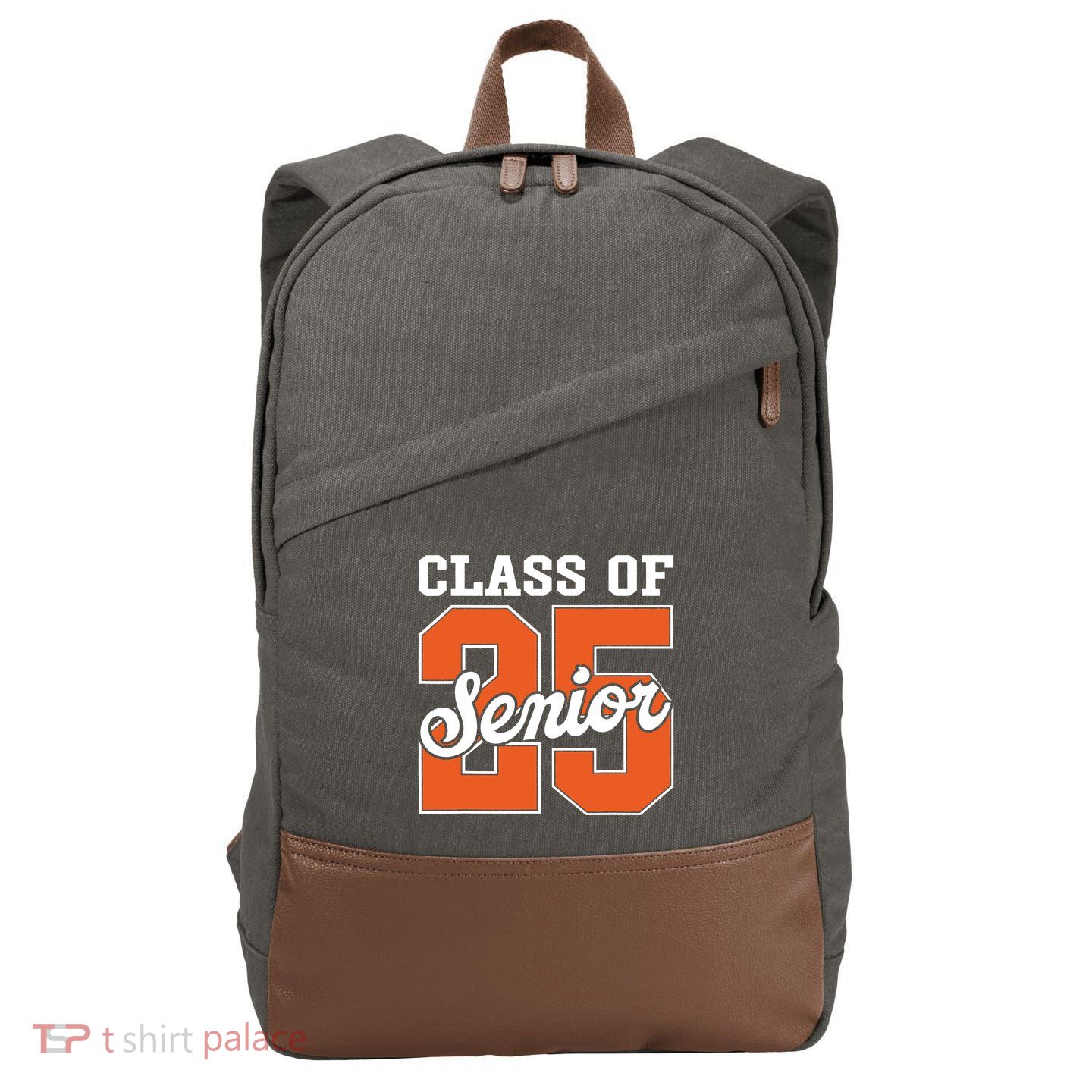 Class Of 2025 Senior 2025 Graduate Back To School 2025 Cotton Canvas Backpack