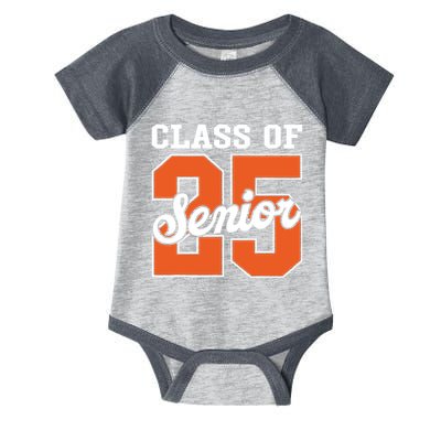 Class Of 2025 Senior 2025 Graduate Back To School 2025 Infant Baby Jersey Bodysuit
