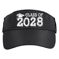 Class Of 2028 Grow With Me Handprints Space On Back Adult Drive Performance Visor