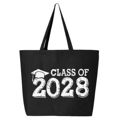Class Of 2028 Grow With Me Handprints Space On Back 25L Jumbo Tote