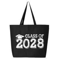 Class Of 2028 Grow With Me Handprints Space On Back 25L Jumbo Tote