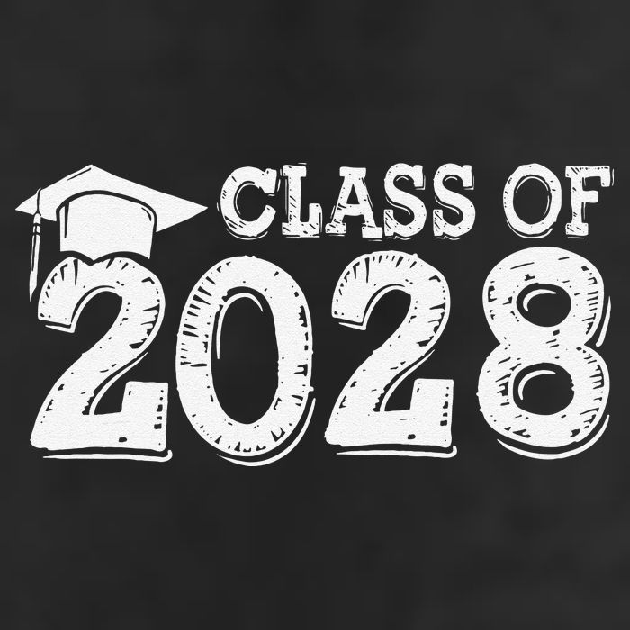 Class Of 2028 Grow With Me Handprints Space On Back Trucker Hat